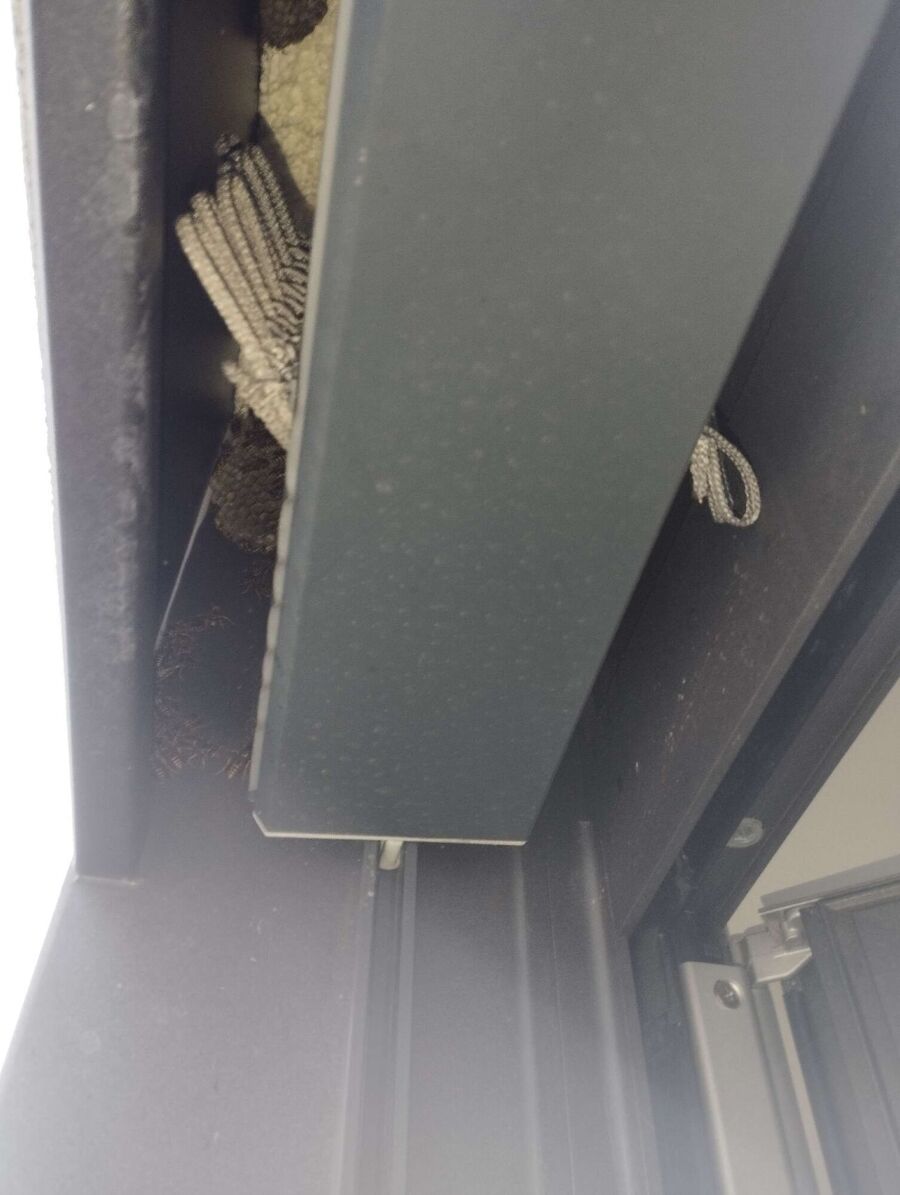 Bee nest at the house remove