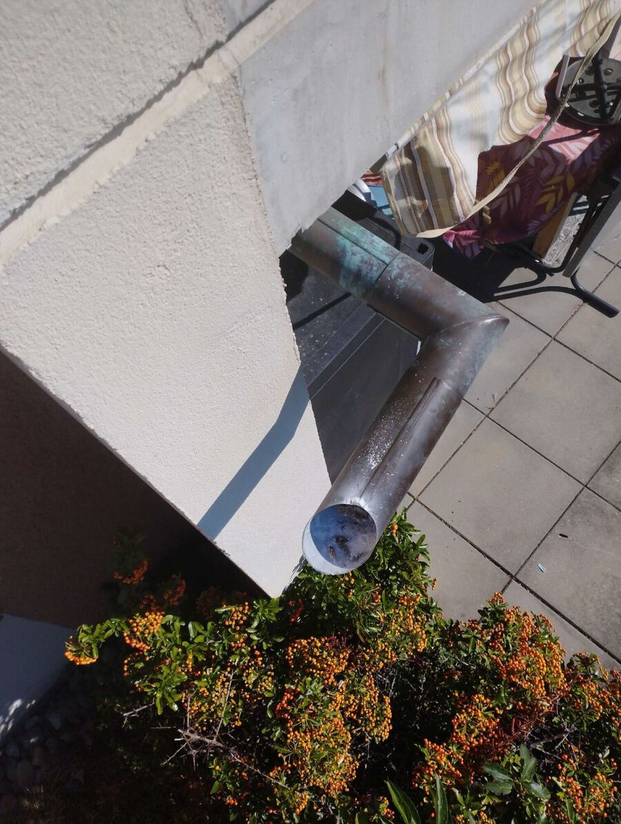 Bee nest at the house remove