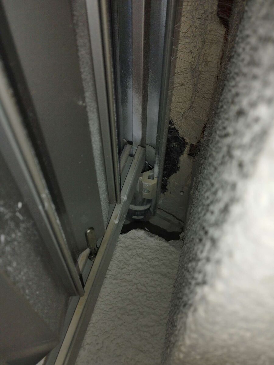 Bee nest at the house remove