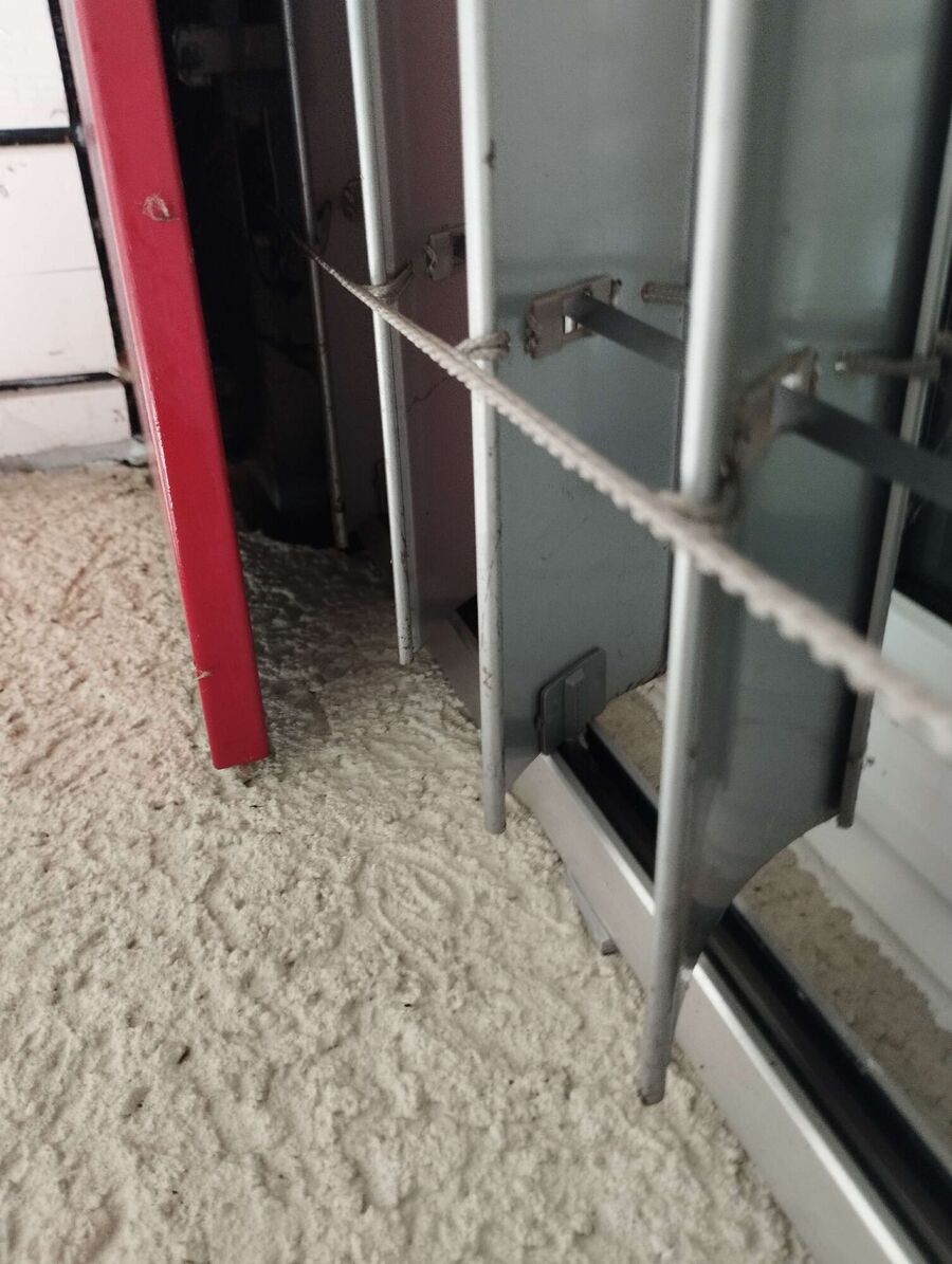 Bee nest at the house remove