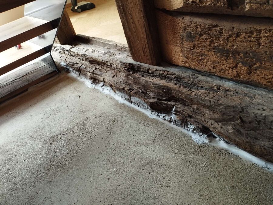 Bee nest at the house remove