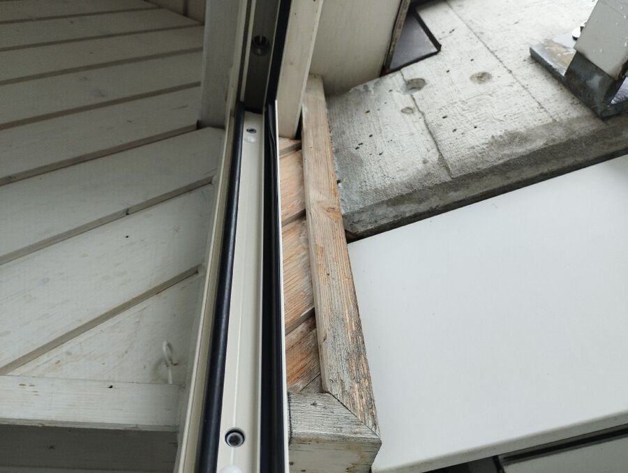 Bee nest at the house remove