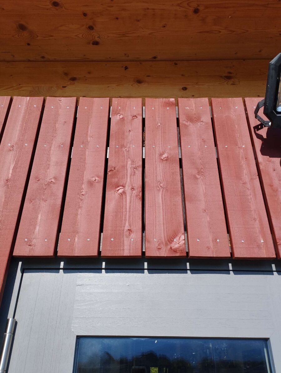 Bee nest at the house remove