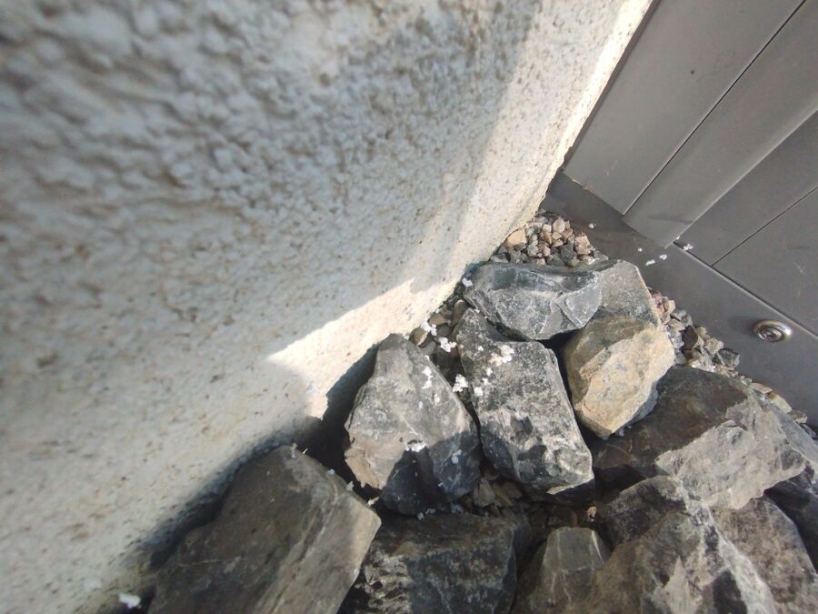 Bee nest at the house remove