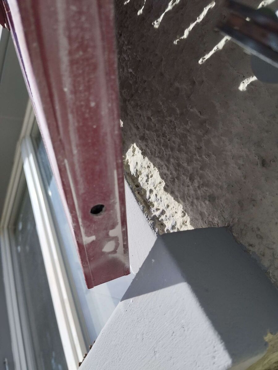 Bee nest at the house remove