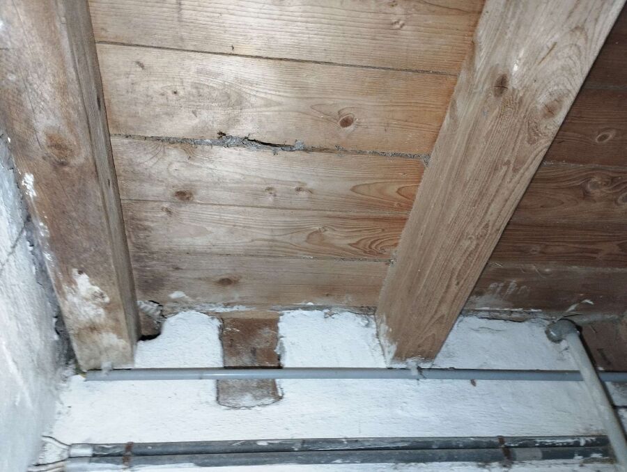 Bee nest at the house remove