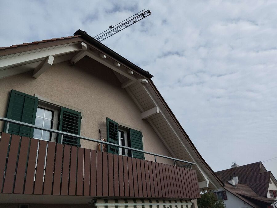 Bee nest at the house remove