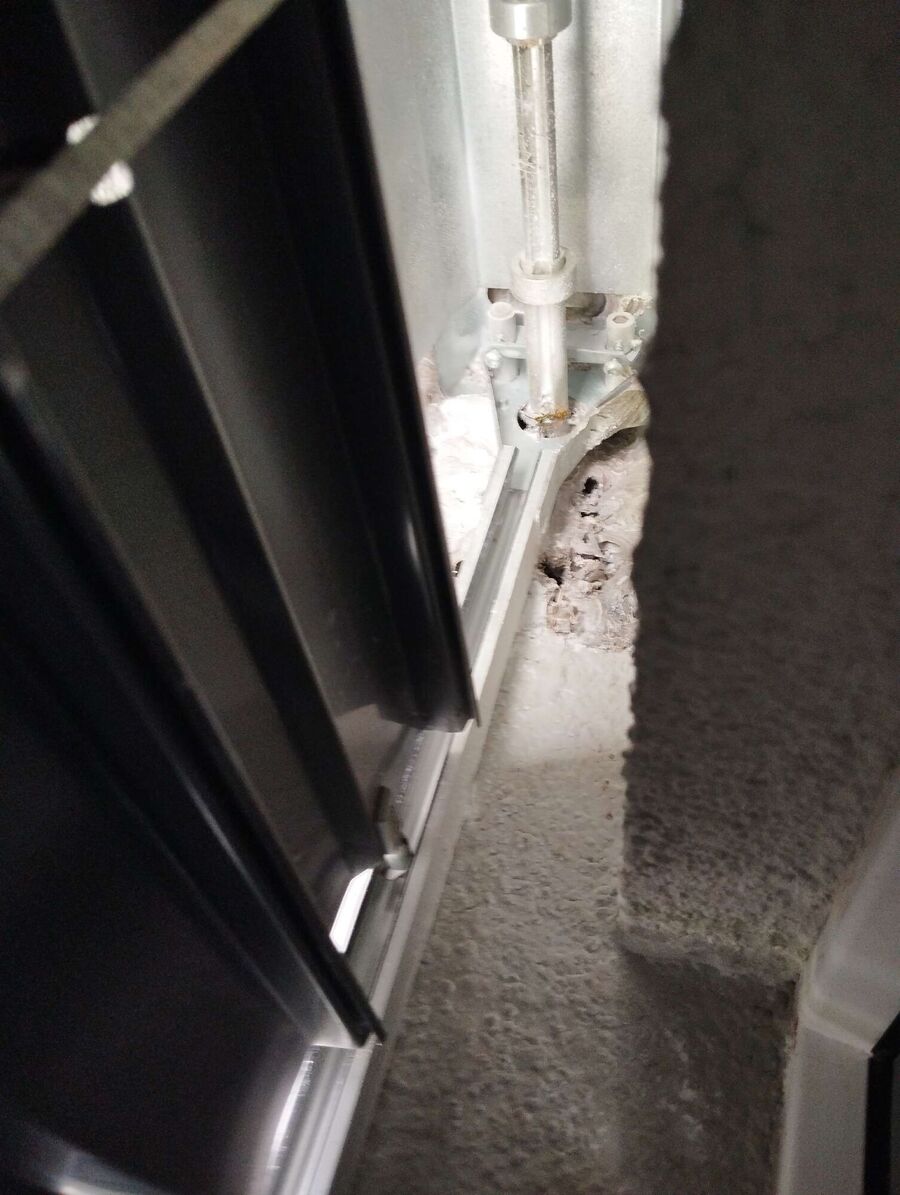 Bee nest at the house remove