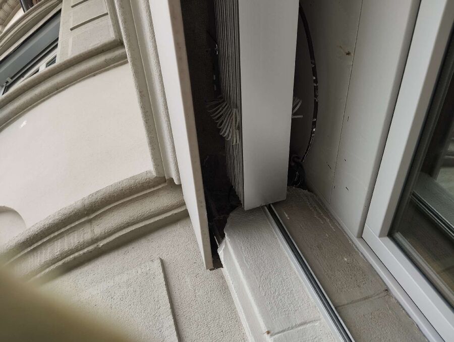 Bee nest at the house remove