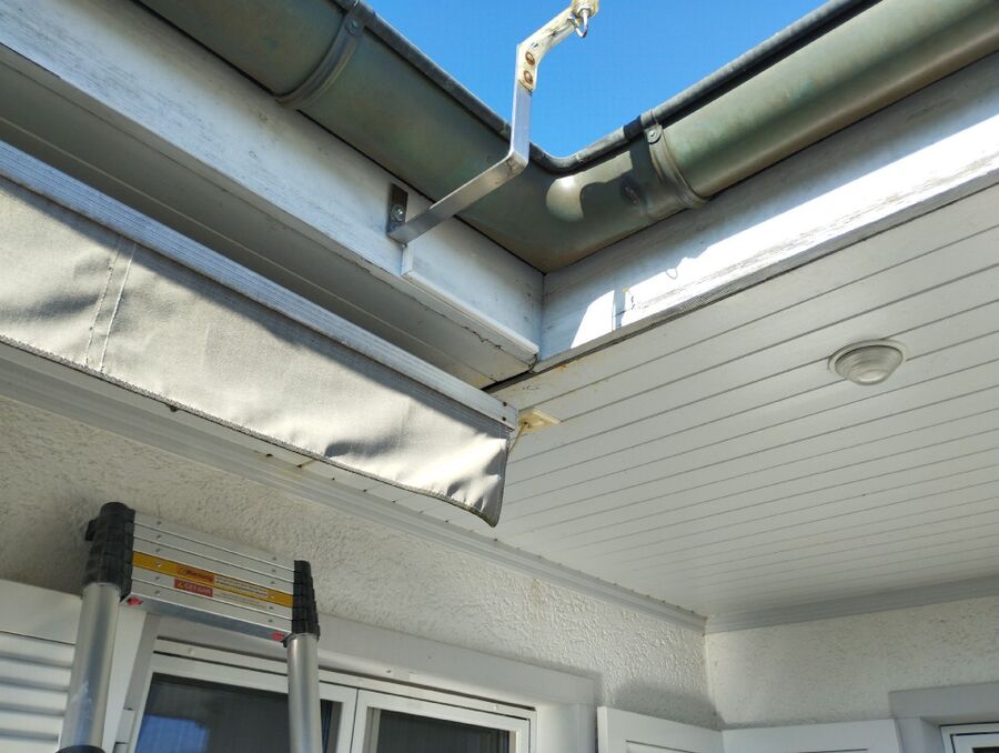 Bee nest at the house remove