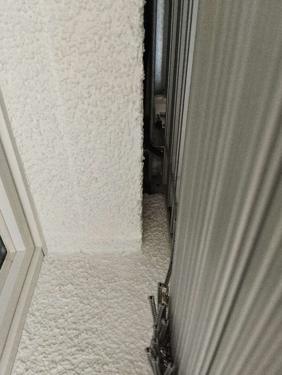 Bee nest at the house remove