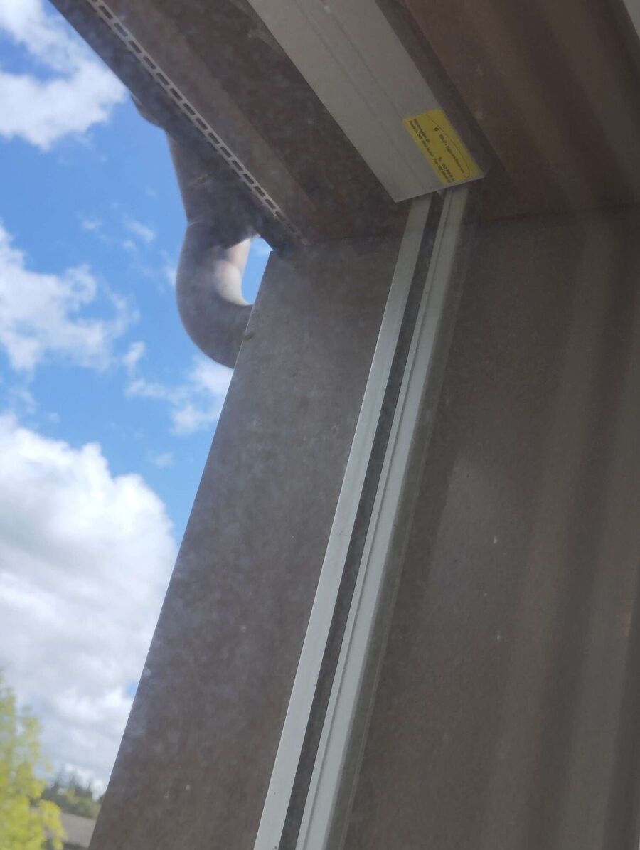 Bee nest at the house remove